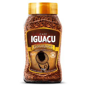 Café Iguaçu Solúvel Liofilizado Gourmet - Vidro 50g