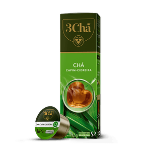 Cápsula de Chá Capim Cidreira TRES 3Chá