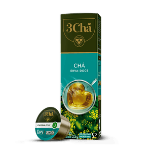 Cápsula de Chá de Erva Doce TRES 3Chá