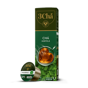 Cápsula de Chá de Hortelã TRES 3Chá