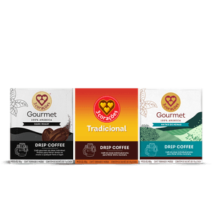 Kit Drip Coffee Mais Vendidos 3 Corações