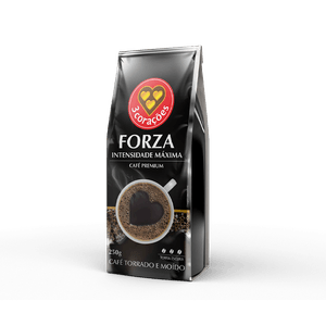 Café Torrado e Moído Forza Intensidade Máxima 3 Corações Pacote 250g