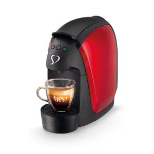 Cafeteira Quase Nova Espresso Luna Vermelha Automática - TRES 3 Corações