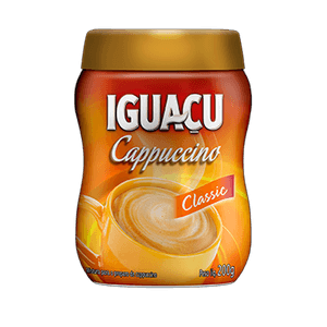 Cappuccino Iguaçu Clássico Pote 200g