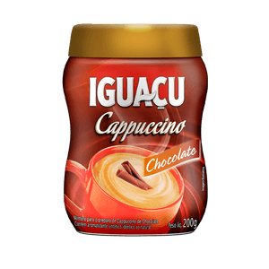 Cappuccino Iguaçu Chocolate Pote 200g