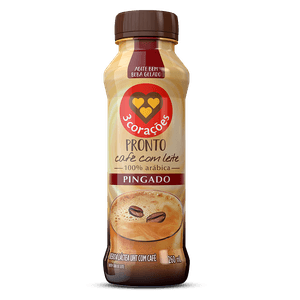 Bebida 3 Corações Pronto Pingado 260ML