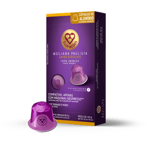 Cápsula de Café Compatíveis Nespresso® Mogiana Paulista 3 Corações