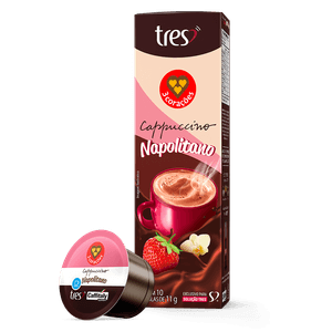 Cápsula de Cappuccino Napolitano TRES 3 Corações
