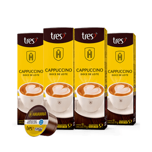 Kit Cappuccino Havanna Lovers 40 Cápsulas TRES 3 Corações