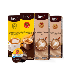 Kit Cappuccino Lovers III com 40 Cápsulas TRES 3 Corações