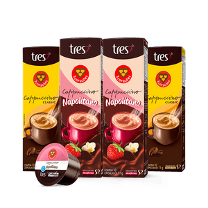 Kit  Cappuccino Classic 20 Cápsulas + Cappuccino Napolitano 20 Cápsulas