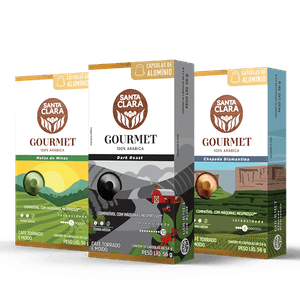 Kit Compatíveis Nespresso 30 Cápsulas Santa Clara