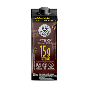 Cappuccino Pronto Chocolate Power  3 Corações 250ML