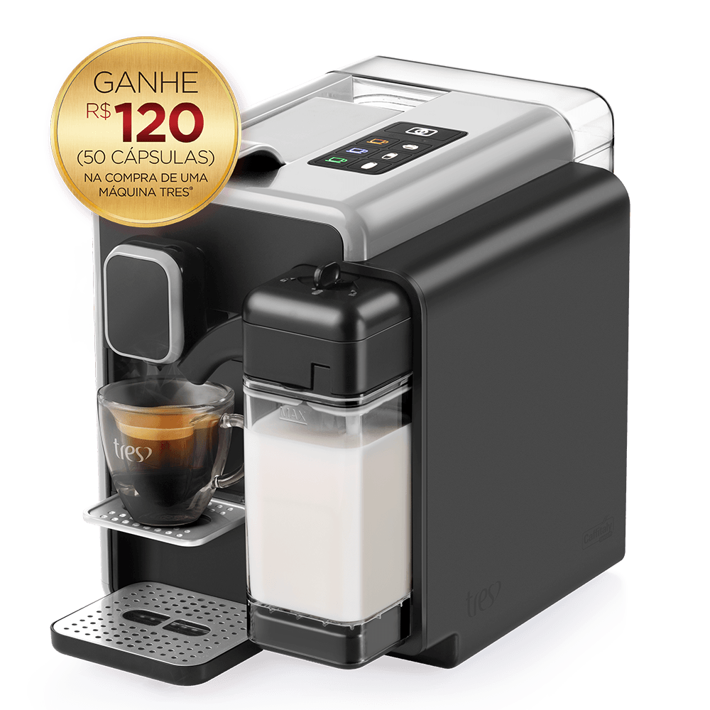 Cafeteira Expresso Tres Barista Prata 220v - S22