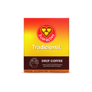 Drip Coffee Tradicional 3 Corações