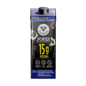 Cappuccino Pronto Cookies'n Cream Power 3 Corações 250ML