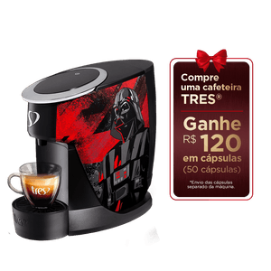 Cafeteira Espresso Touch Star Wars™ Darth Vader Vermelha Automática - TRES 3 Corações