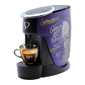 Cafeteira Quase Nova Espresso Touch Roxa Automática - TRES 3 Corações