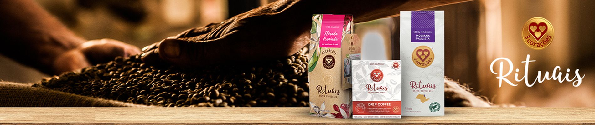 Mar Cafe Ritus Cafés Rituais 3 Corações, encanto em cada gole no Mercafé | Cafés ...